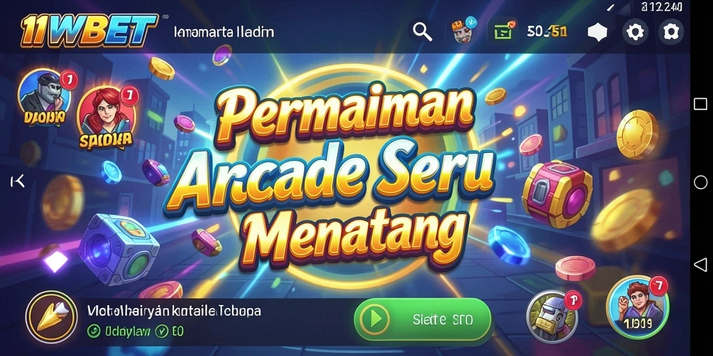 Screenshot gameplay 11WBET yang seru dan menantang dalam kategori Arcade.
