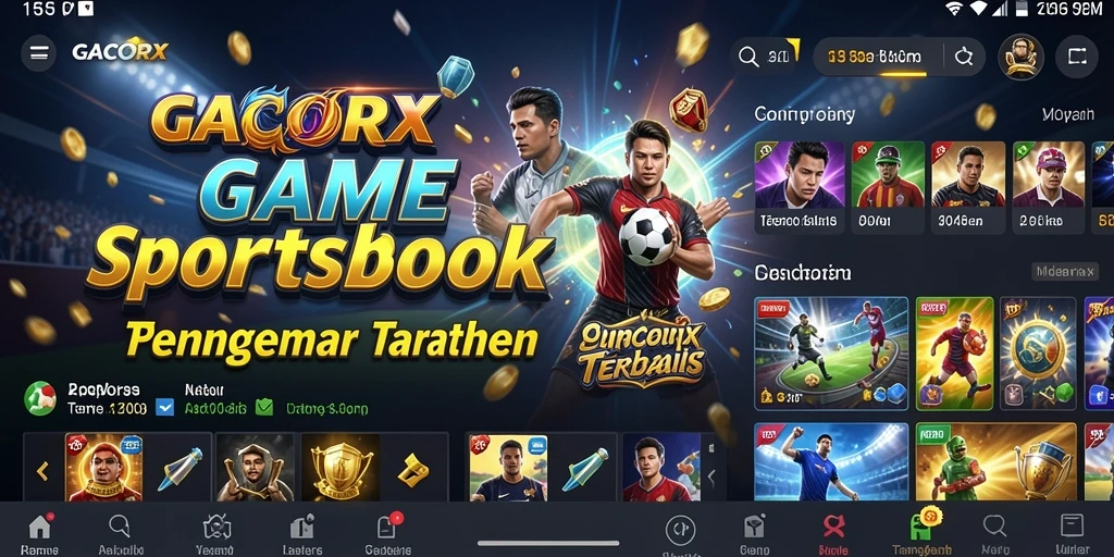 Tampilan gameplay GACORX yang menarik dan interaktif.