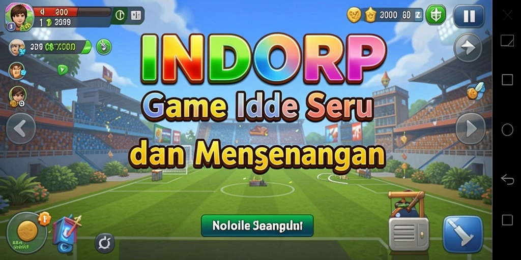 Gambaran gameplay INDORP yang menyenangkan dan menarik.