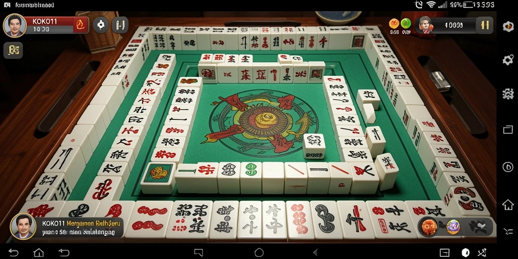 Gameplay seru KOKO11 menunjukkan aksi Mahjong yang menantang.