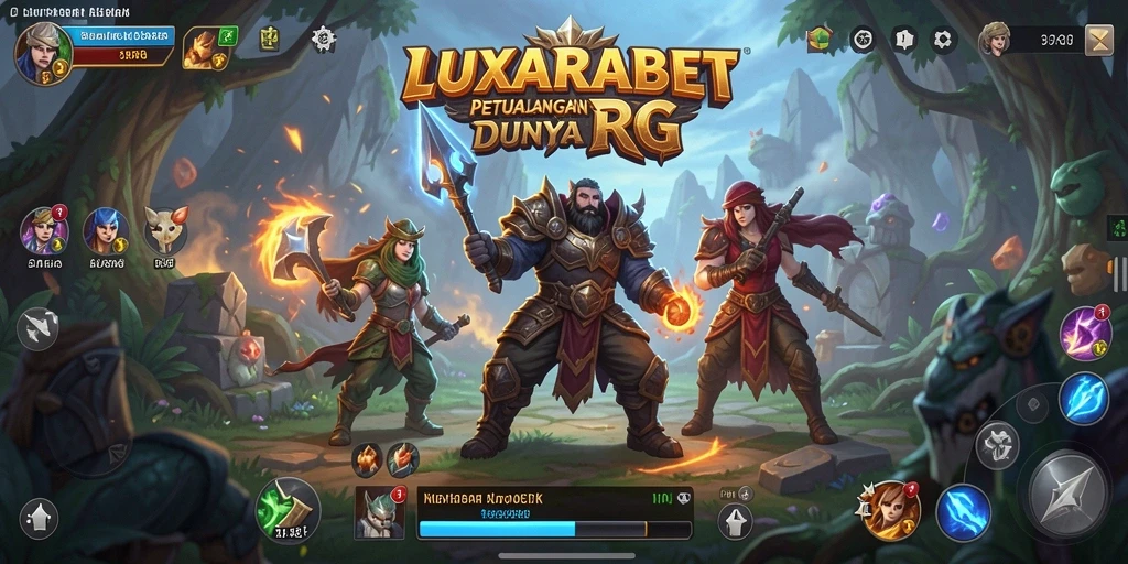 Tampilan gameplay RPG yang seru dan penuh aksi.
