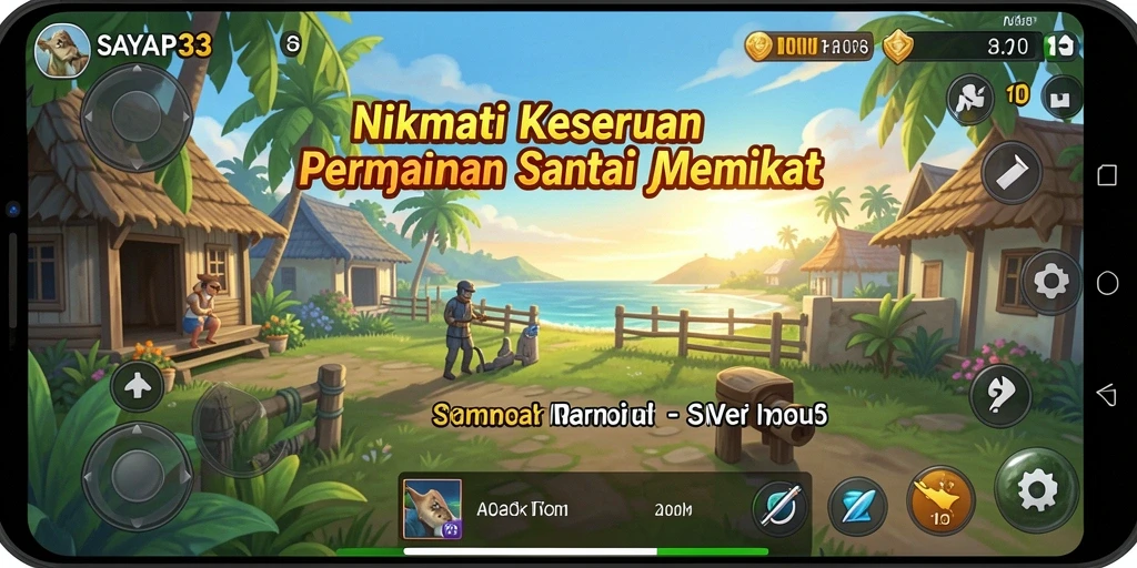 Tampilan gameplay menarik dari SAYAP33 dengan misi yang seru.